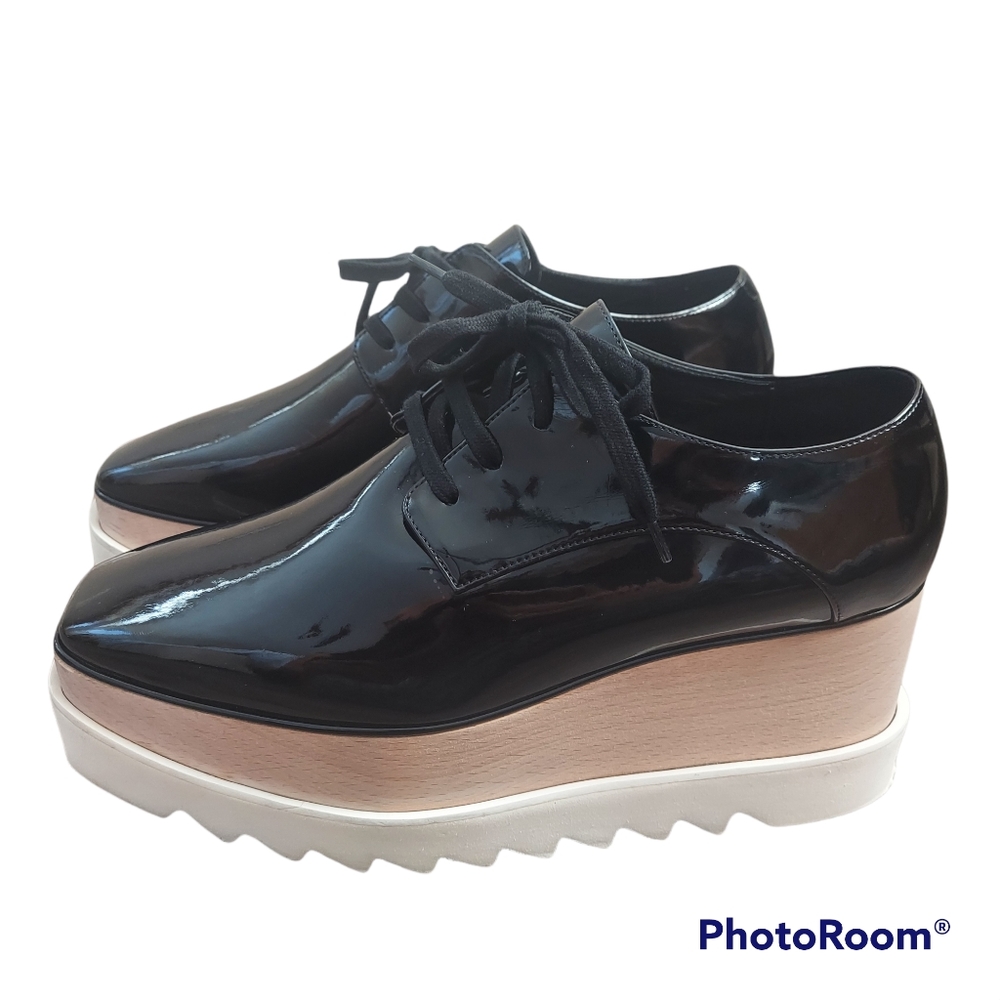 Stella McCartney Elyse Vegan Platform Oxfords